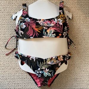 No Boundaries Floral Bikini